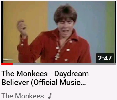 daydream believer 日本語 歌詞 youtube